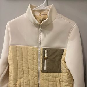 ZARA jacket, super comfy! Can dress up, down, or even make athletic